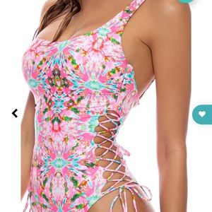 Luli Fama XL One Shoulder One Piece